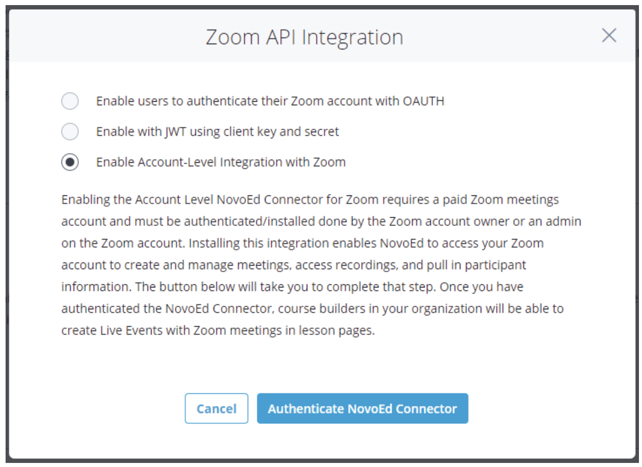 Org, Zoom Admin Setting Up Your Zoom Meetings for Live Events with